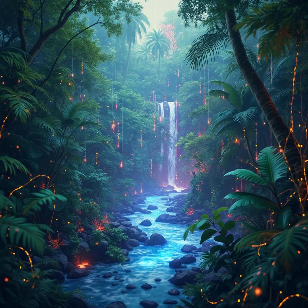 Representación artística de la innovación AR/VR en Costa Rica