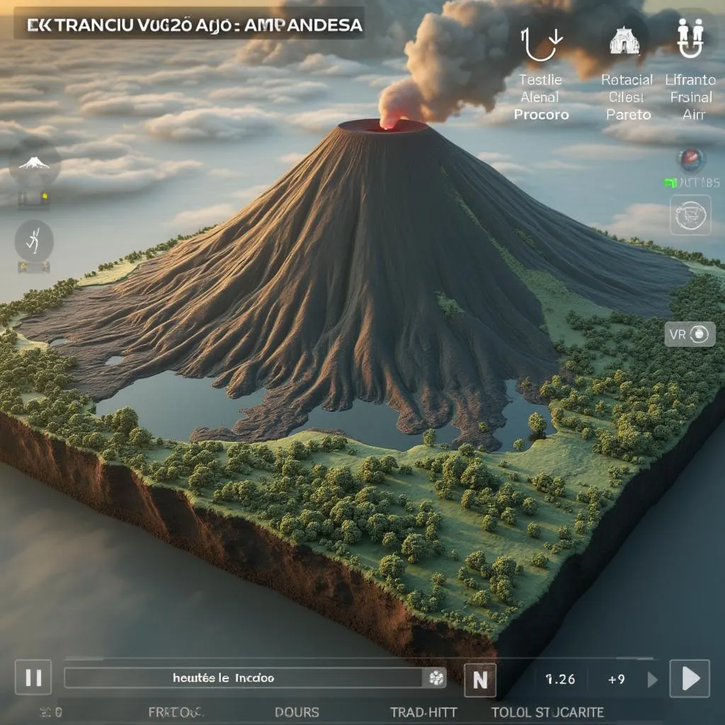 Juego VR educativo sobre volcanes de Costa Rica